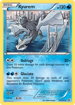 Deck Exclusives Kyurem 43/113 (BW Legendary Treasures) #043