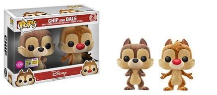 Disney: Chip and Dale 2-pack (Flocked) (Limited Edition) (SDCC