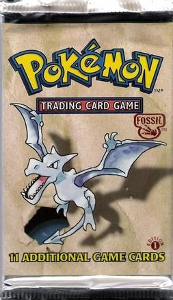 Wizards of the Coast Pokemon Fossil 1st Editon Booster Pack WOC06071 for sale online 