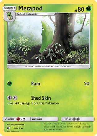 SM - Burning Shadows Metapod #2