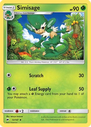 SM - Burning Shadows Simisage #13