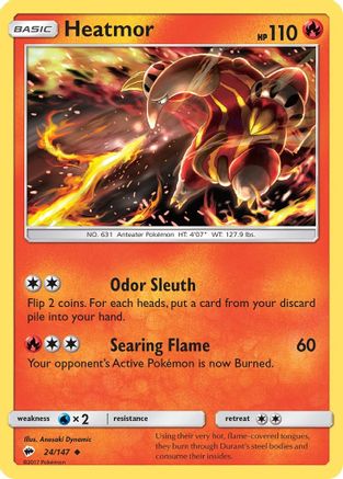 SM - Burning Shadows Heatmor #24
