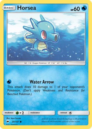 SM - Burning Shadows Horsea #29