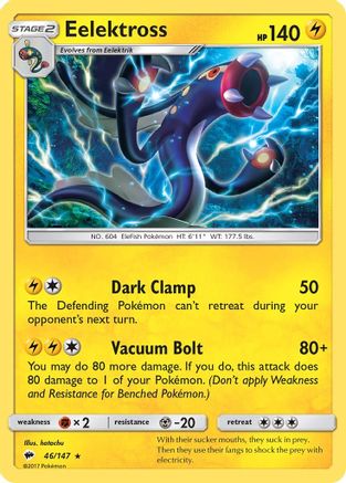 SM - Burning Shadows Eelektross #46