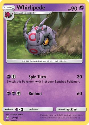 SM - Burning Shadows Whirlipede #57