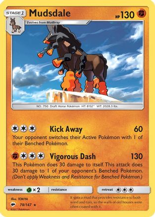 SM - Burning Shadows Mudsdale #78