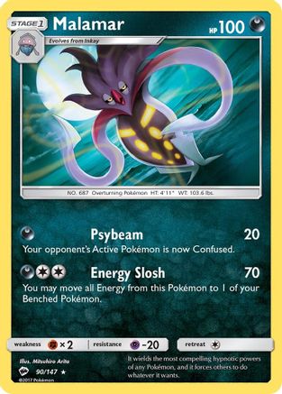SM - Burning Shadows Malamar #90