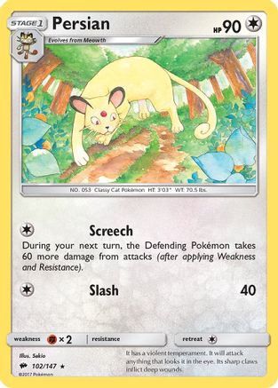 SM - Burning Shadows Persian #102