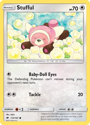 SM - Burning Shadows Stufful #110