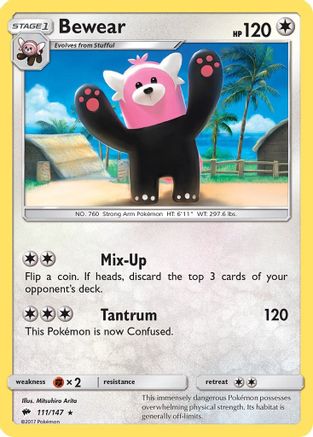 SM - Burning Shadows Bewear #111