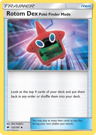 SM - Burning Shadows Rotom Dex Poke Finder Mode #122
