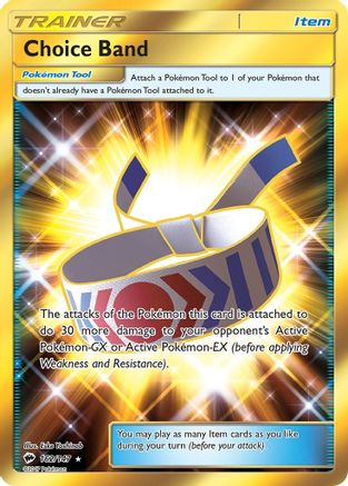 SM - Burning Shadows Choice Band (Secret) #162