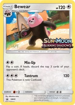 SM Promos Bewear - SM49 (Prerelease) [Staff] #SM49