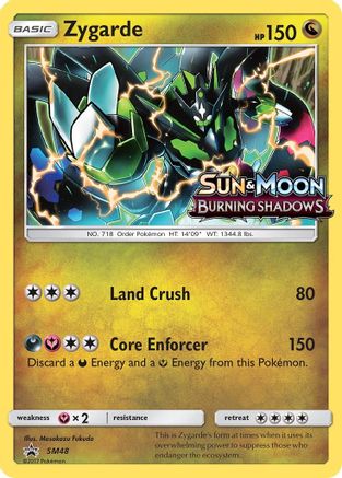 SM Promos Zygarde - SM48 (Prerelease) #SM48