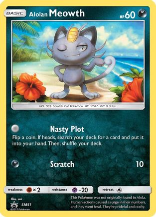 SM Promos Alolan Meowth #SM51