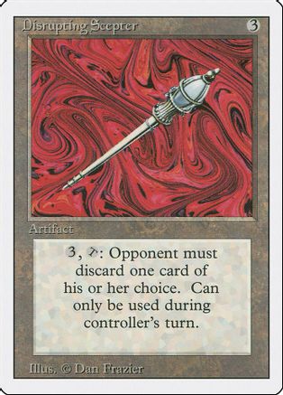 Disrupting Scepter