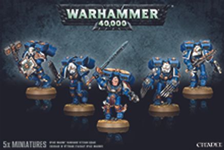 Warhammer: 40K - Space Marine Vanguard Veteran Squad - Warhammer ...