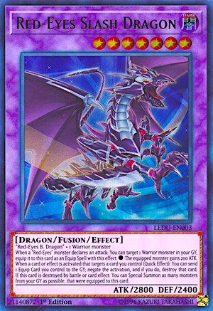 Red-eyes Slash Dragon - Legendary Duelists - Yugioh