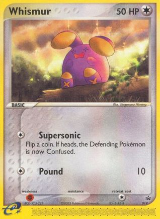 Nintendo Promos Whismur - 019 (Target Promo) #019