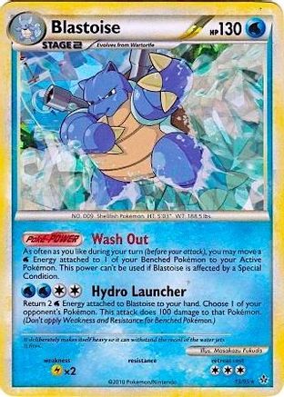 Miscellaneous Cards & Products Blastoise - 13/95 (Cracked Ice Holo) #013