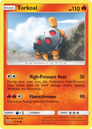 Shining Legends Torkoal #11
