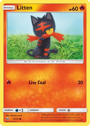 Shining Legends Litten #15