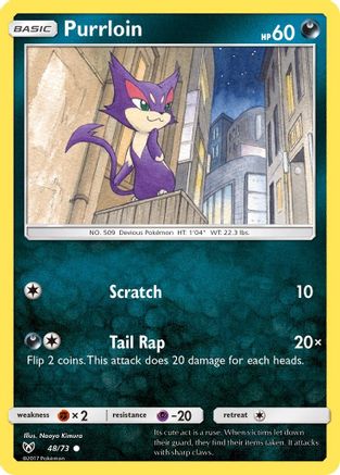 Shining Legends Purrloin #48