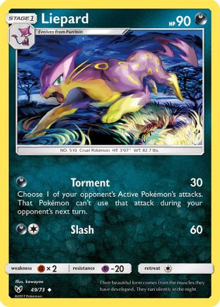 Shining Legends Liepard #49