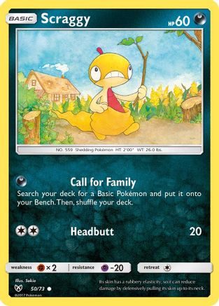 Shining Legends Scraggy #50