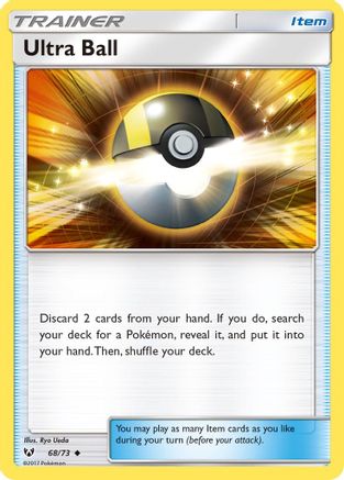 Shining Legends Ultra Ball #68