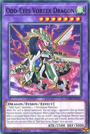 Odd-Eyes Vortex Dragon - Legendary Dragon Decks - YuGiOh