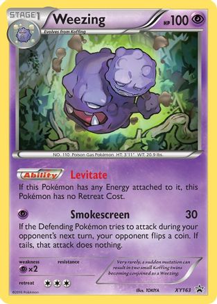 XY Promos Weezing #XY163