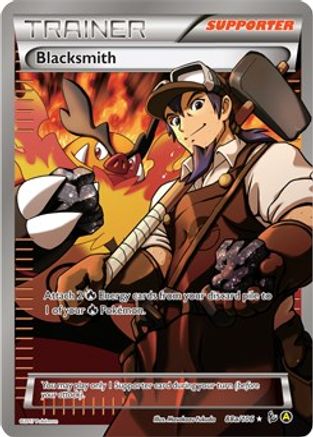Blacksmith 088a Yellow A Alternate Pokémon card