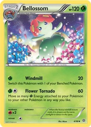 Miscellaneous Cards & Products Bellossom - 4/98 (Cosmos Holo) #004