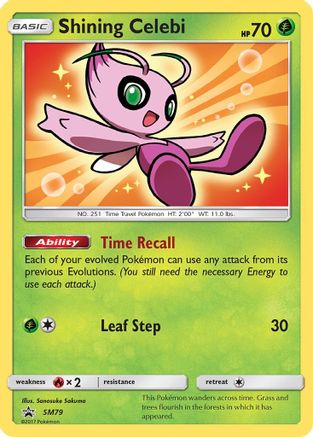 SM Promos Shining Celebi #SM79