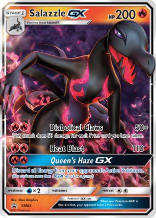 SM Promos Salazzle GX #SM63