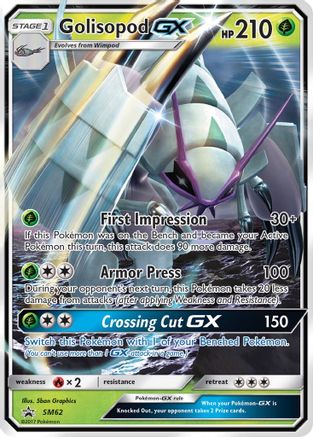 SM Promos Golisopod GX #SM62