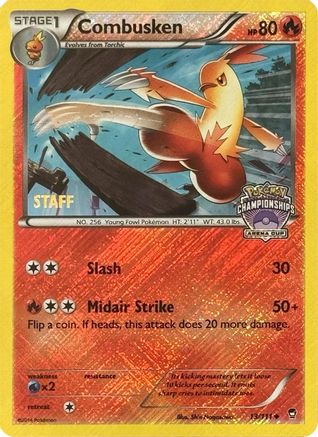 League & Championship Cards Combusken - 13/111 (Arena Cup Championships) [Staff] #013