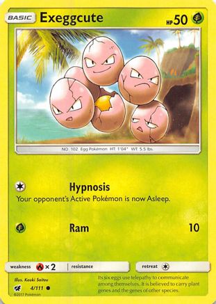 SM - Crimson Invasion Exeggcute #4