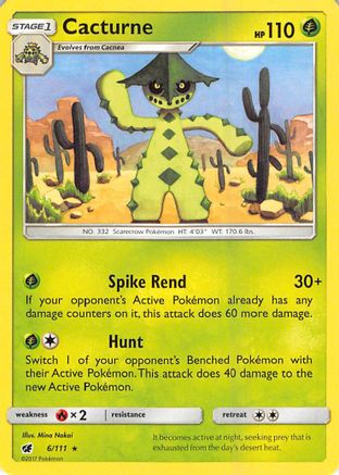 SM - Crimson Invasion Cacturne #6