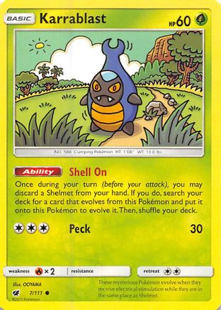 SM - Crimson Invasion Karrablast #7