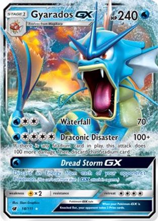 SM - Crimson Invasion Gyarados GX #18