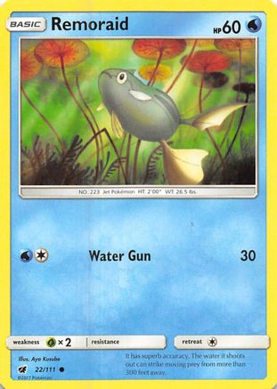 SM - Crimson Invasion Remoraid #22
