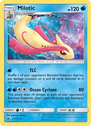 SM - Crimson Invasion Milotic #27