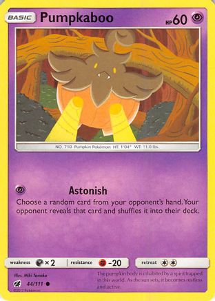 SM - Crimson Invasion Pumpkaboo #44