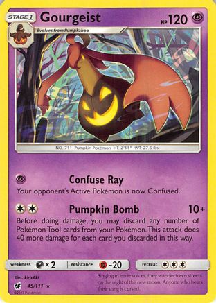 SM - Crimson Invasion Gourgeist #45