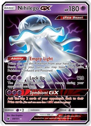 SM - Crimson Invasion Nihilego GX #49