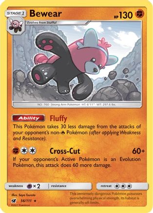 SM - Crimson Invasion Bewear #56