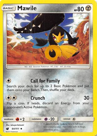 SM - Crimson Invasion Mawile #64