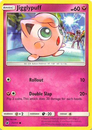 SM - Crimson Invasion Jigglypuff #71